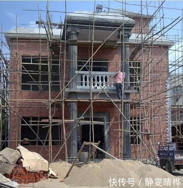 自建房|晒晒农村自建房,里里外外花了不到50万,一点不比城里的别墅差