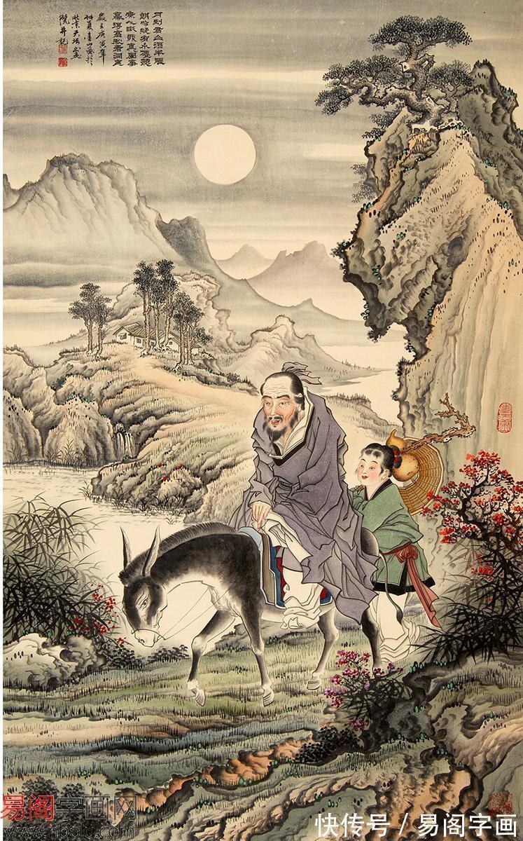 画家|画家周金山 技压群芳的仿古山水画家