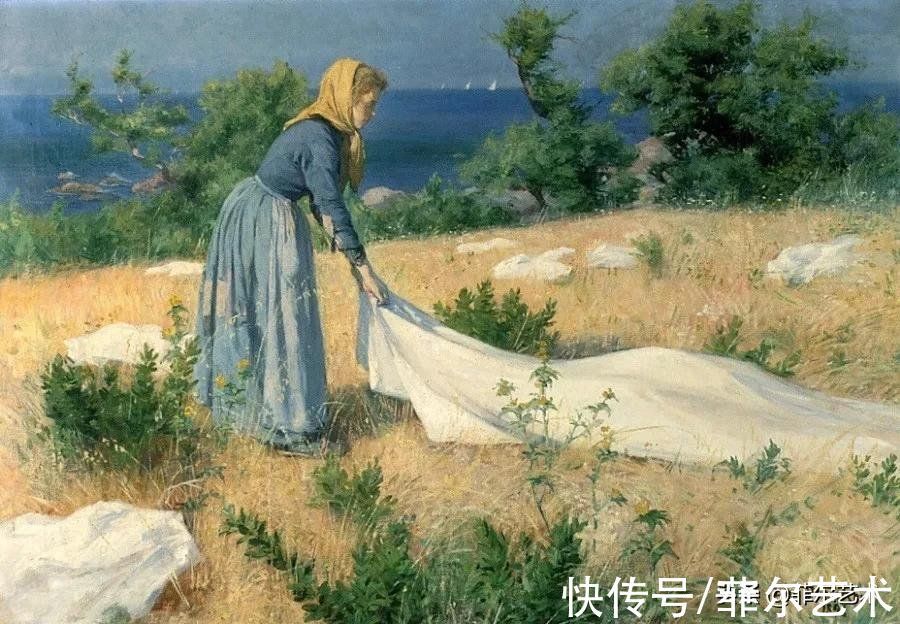 丹尼尔$芬兰第一代女性艺术家之一,艾琳·丹尼尔森的油画作品欣赏