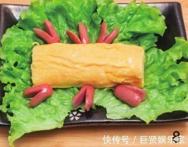 香肠|三个鸡蛋，一杯牛奶，这样做的蛋卷，香软滑嫩，挑食的孩子也喜欢