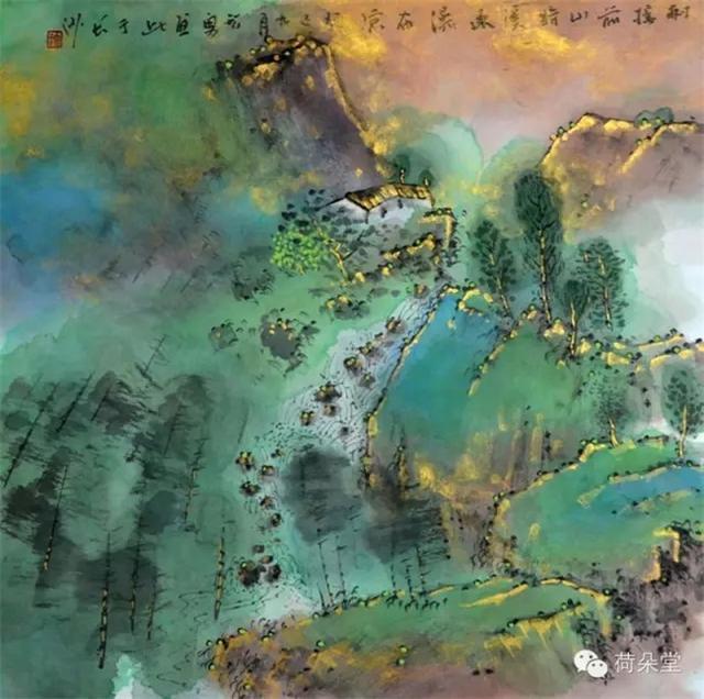 艺术|谭智勇：重彩艺术“水、墨、彩”三要素的思考