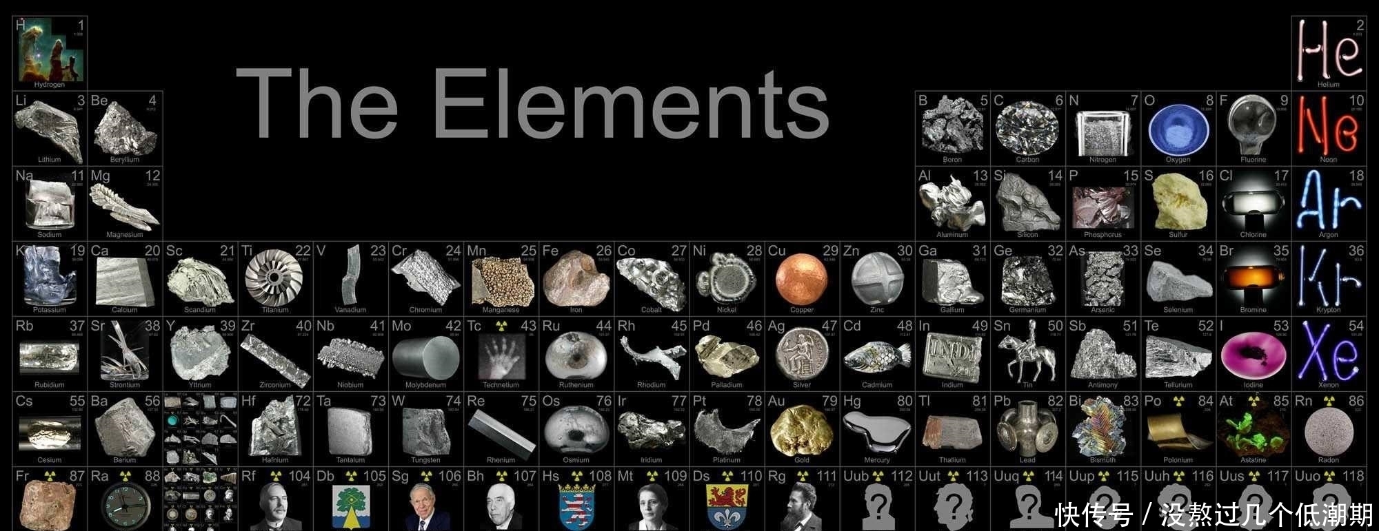 集齐元素周期表里所有元素，要多少钱？有的元素比尔盖茨也买不到