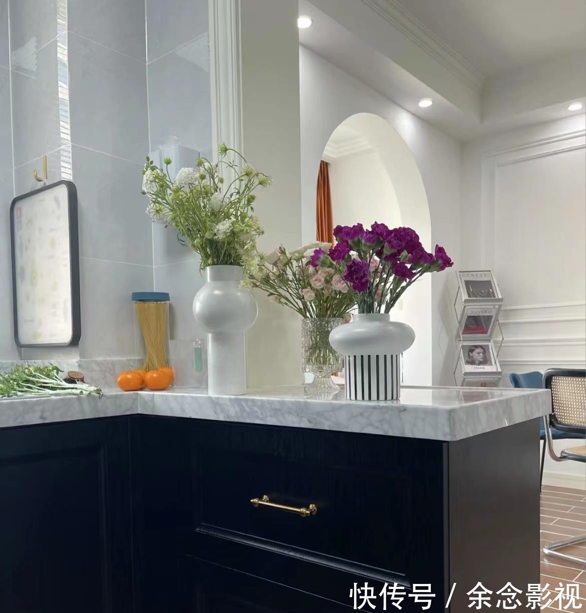 蕾丝|女主110㎡法式风格的家,颜值与浪漫并存,随手一拍就是杂志封面