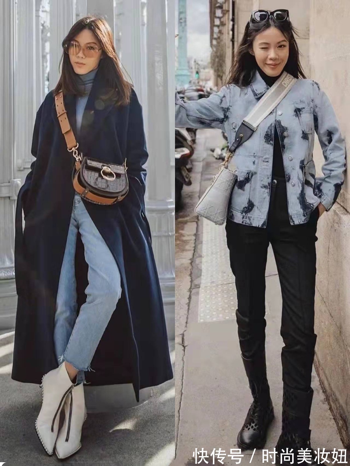 大长腿 真正有品味的女人,穿衣从不超过3种颜色,越简约越显气质