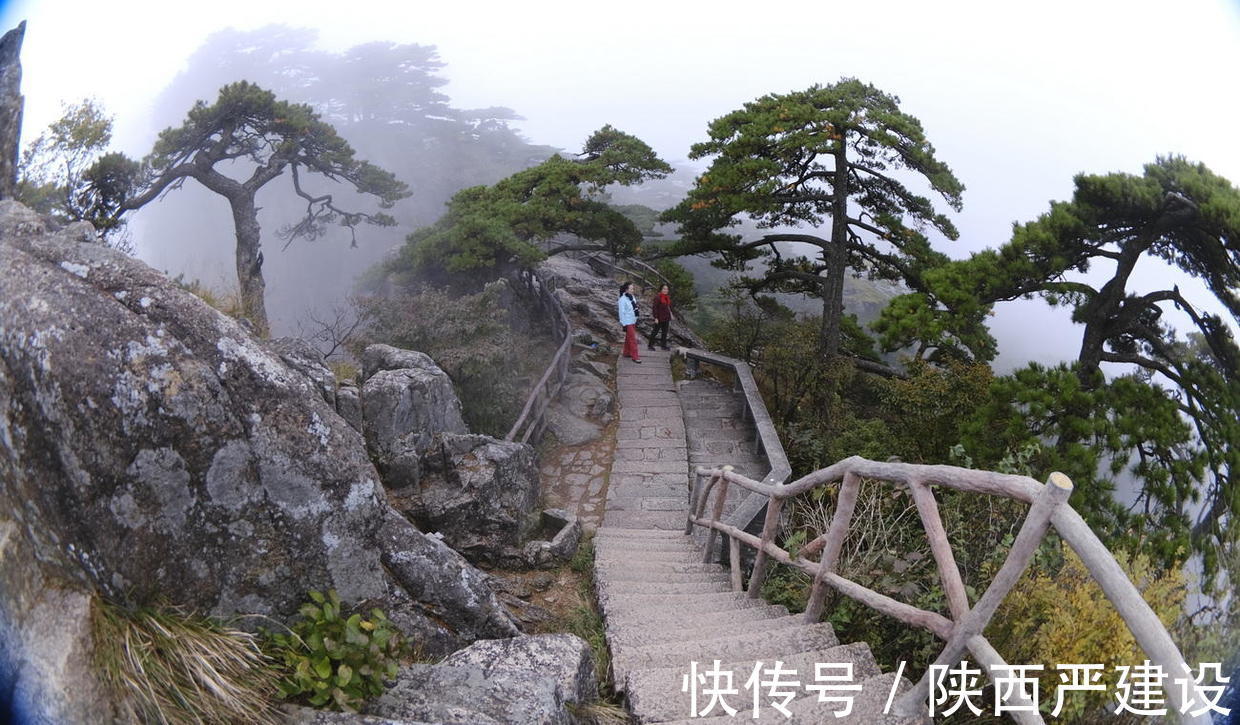 黄山|薄云浓雾游黄山宛若仙境【严建设】