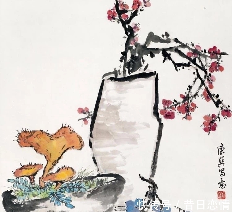 康师尧!山水画派中的花鸟高手|能工善写,康师尧花鸟画