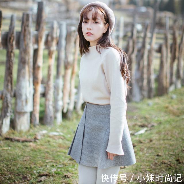 百搭|半高领毛衣,你的时髦必备