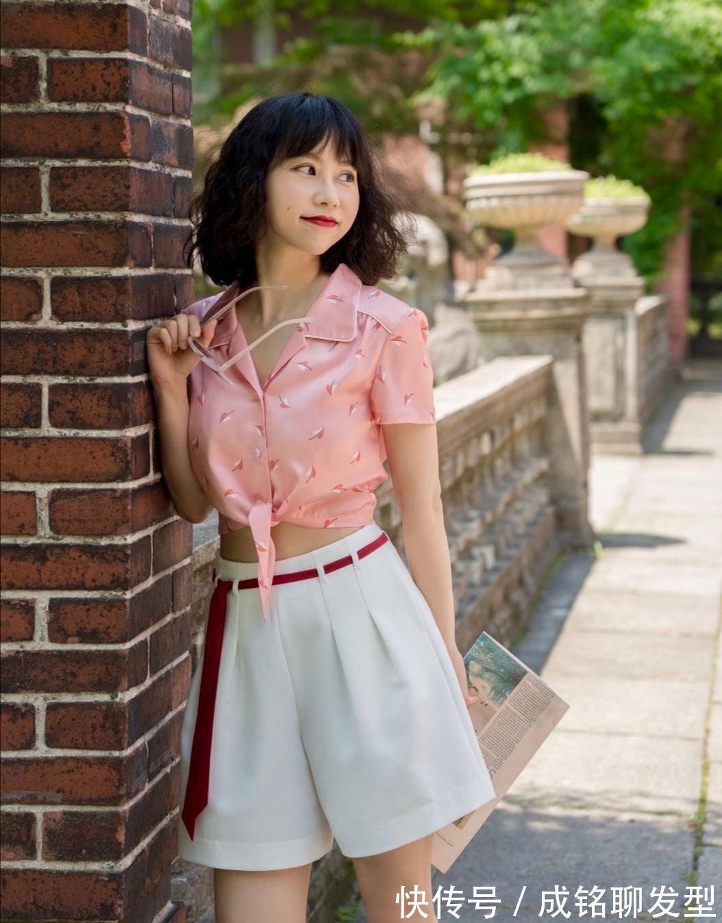 上衣|不管你多矮，建议学一下这几位小个子博主的穿搭，显高显瘦显气质