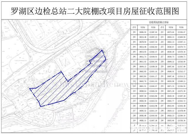 项目|罗湖边检总站二大院棚改发布征收决定书:规模12万㎡