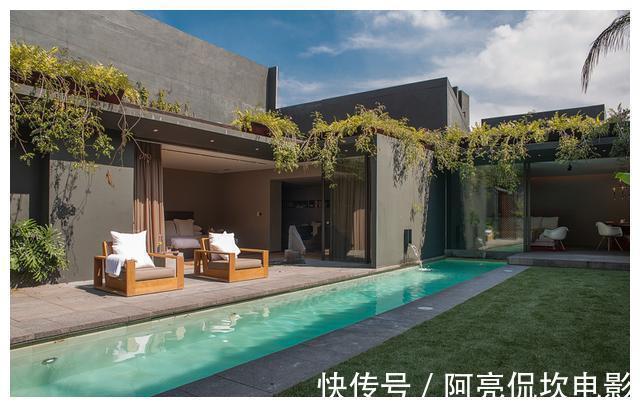 客厅|夫妻买下墨西哥280㎡别墅，拒绝豪华装修，却透出骨子里的高级感