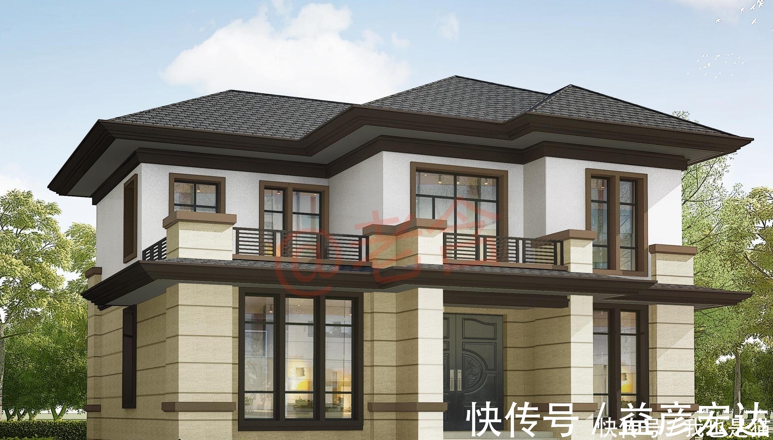 住宅|百里挑2,大姑选欧式自建房,小姑选新中式,谁的好看,喜欢收藏