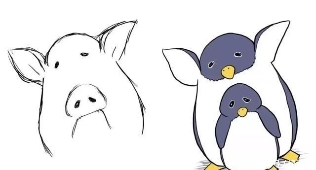 作品!当作品画到一半不想画了,这位画师的做法很有趣,让你笑出声来