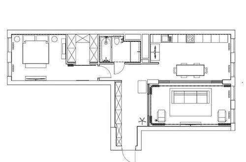 齐家依依|75㎡一居室，收纳从入户做起，卧室挤衣帽间，偷空间毫不输日本人