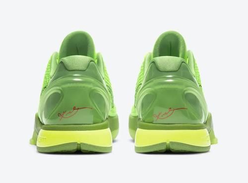  Kobe6Grinch|BodegaxDunkHigh官图发布！Kobe6Grinch发售在即