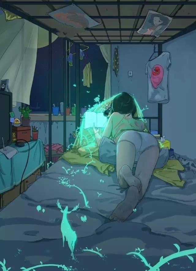 插画|一组让80、90后泪流满面的插画,看着看着就沉默了