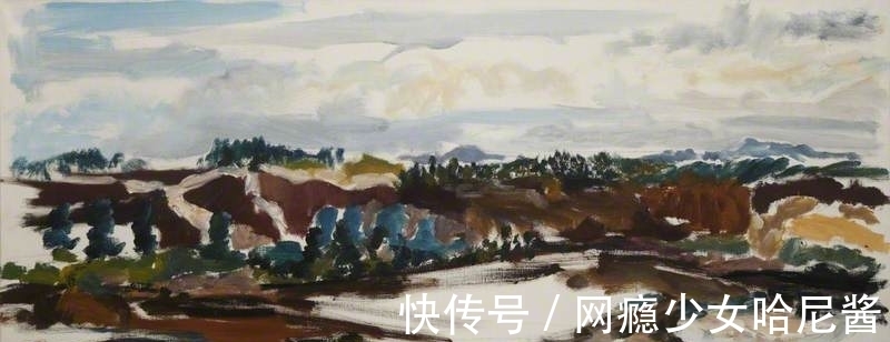 画风！与艺术遗产一起生活，继承和发展，约翰·希钦斯的抒情风景油画