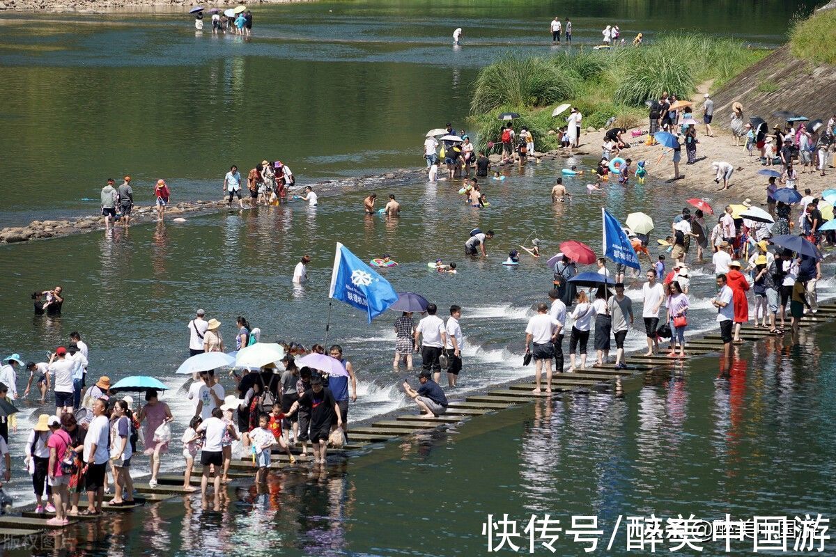 龙鳞坝景区|畅游富阳龙鳞坝景区，溪水清澈，龙鳞闪闪，美不胜收