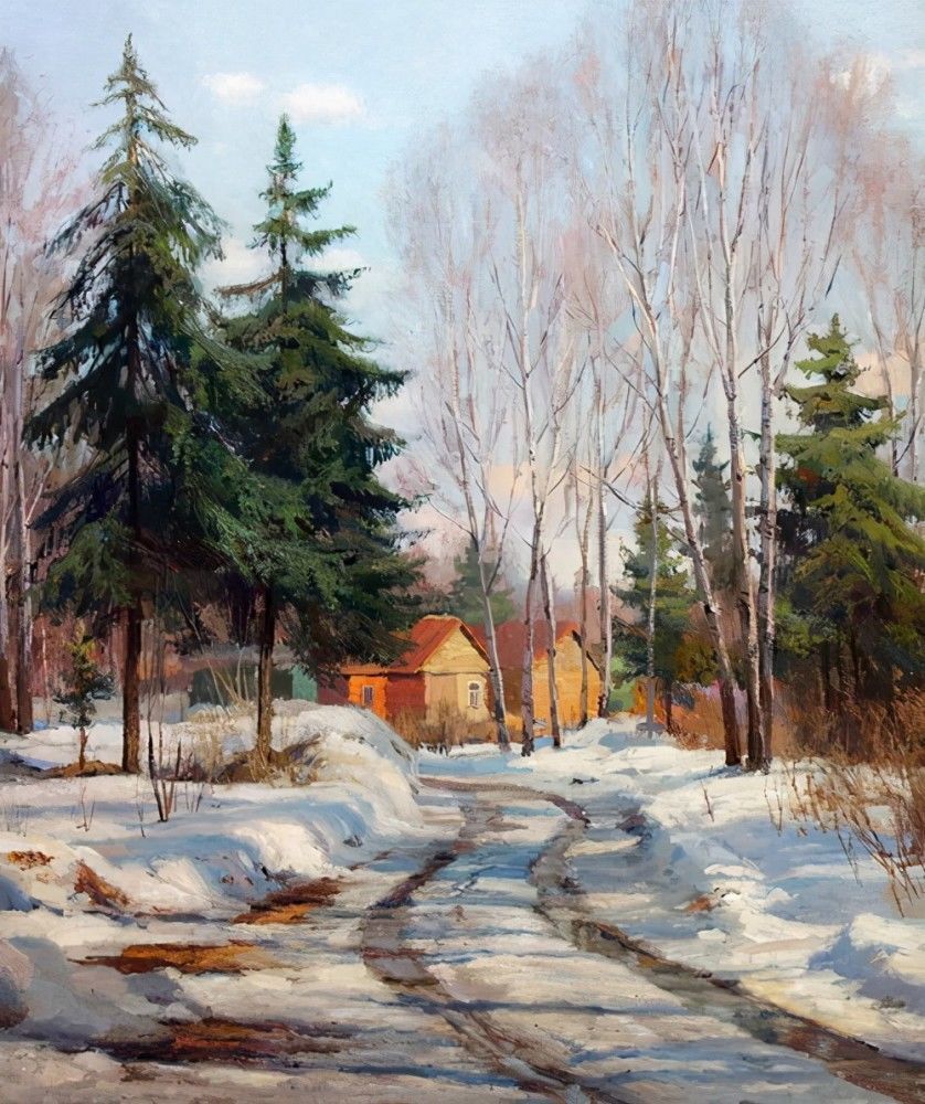 超过冷军的俄罗斯画家,作品充满阳光,细节处理令人佩服