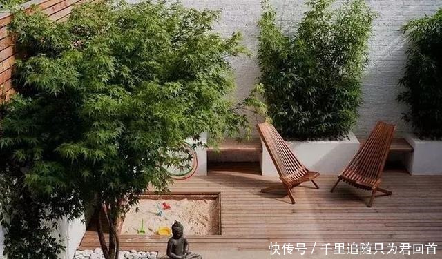 自在|院子里喝茶图个自在