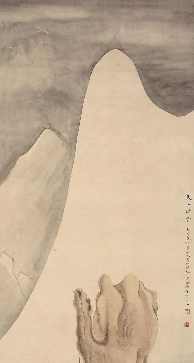 峰虎@他画一只瑟瑟发抖的老虎,却成千古名画?放大20倍看看旁边是什么