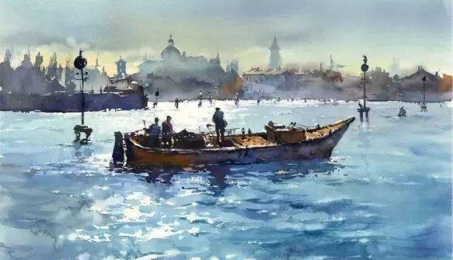 风景|风景诱人!这样的水彩作品,怎能不爱?