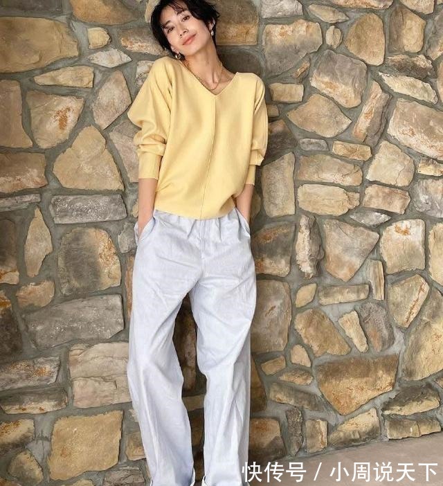 穿搭 凭着一头“短发”,中年的她美得高级!3大穿搭要点,学会你也行!