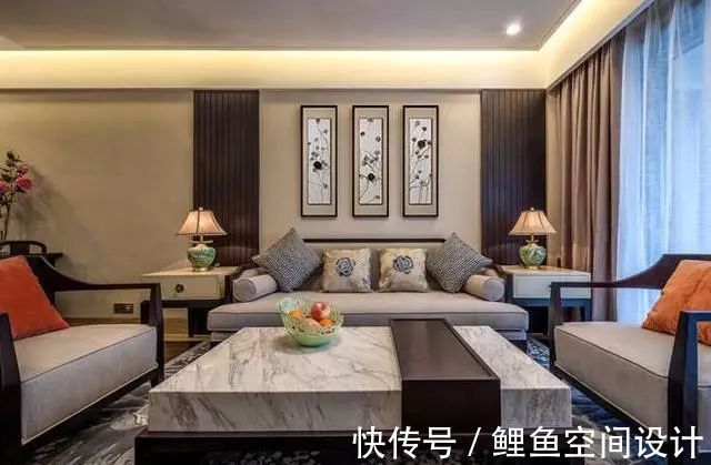 新中式|125㎡新中式,书香气息十足