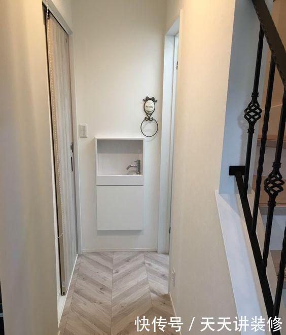 颜值|洗手台埋到墙里,卫生间空间瞬间大一倍,不仅颜值高还方便打理