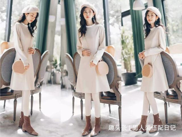 松紧 马丁靴out了,现在很流行“切尔西短靴”,搭配各种裙子真心美