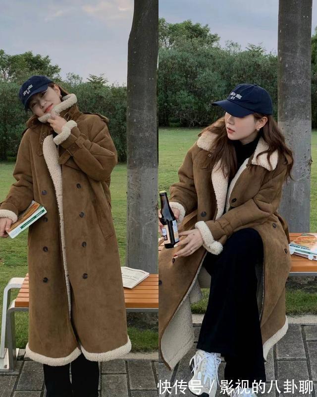 女人 这才是适合身高不足160,微胖女人的冬日穿搭,显高又显瘦