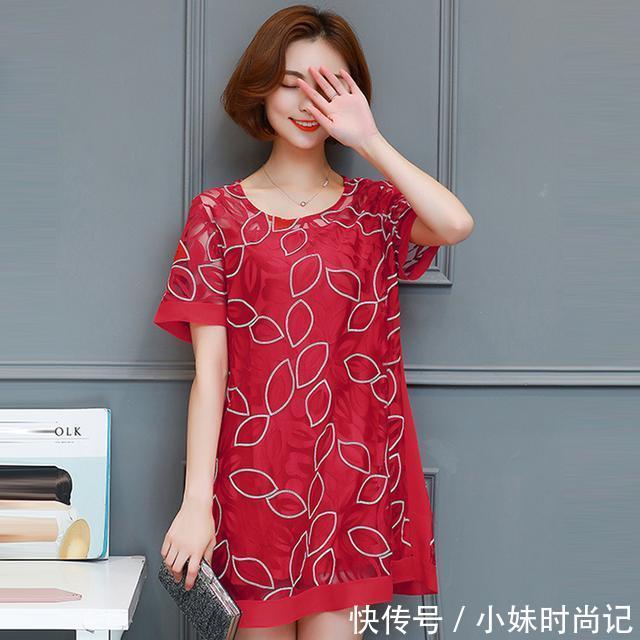 夏装 谁说胖MM不好选衣服?这几款大码雪纺衫,比连衣裙显瘦好几倍