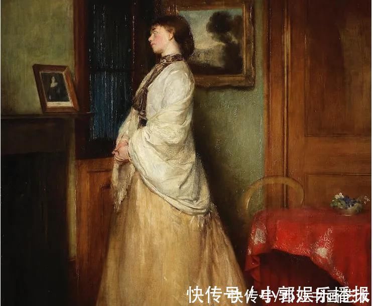 麦克沃伊&有质感的水彩肖像：英国画家亚瑟.麦克沃伊作品选