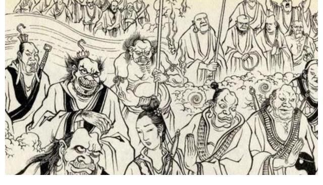 封神大战#封神大战中,通天教主的随侍七仙实力如何排名?