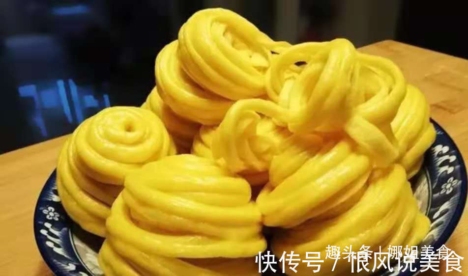 3个红薯，一碗面粉，不用油不用水，松软又香甜，比面包还好吃
