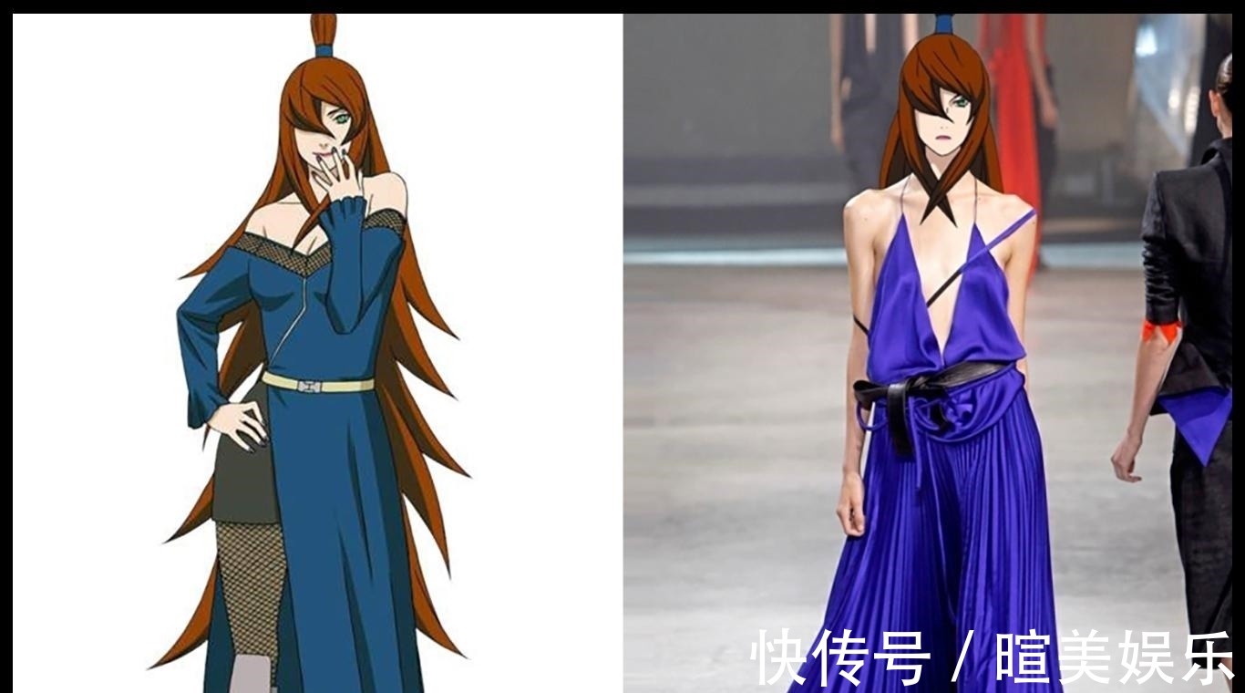 药师兜|《火影忍者》时装秀毫无违和感,服装设计师可能也是火影迷