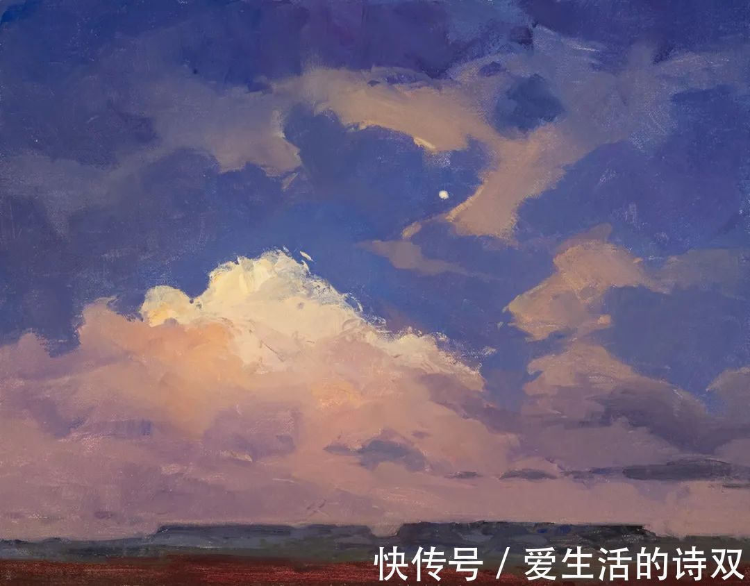 卢伯克$大卫·格里芬的风景油画高清图,放大看,更迷人