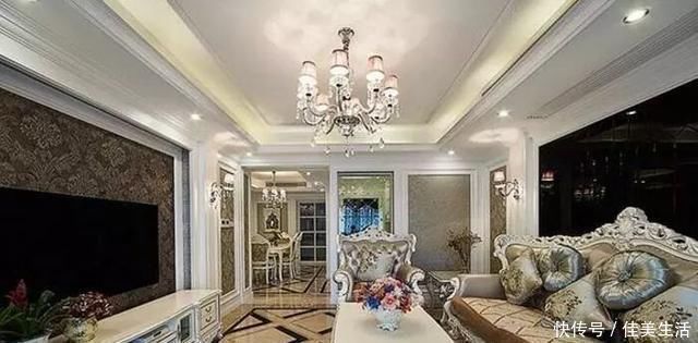 档次|晒晒朋友家新房,130平花了40万,这才是真正的上档次装修