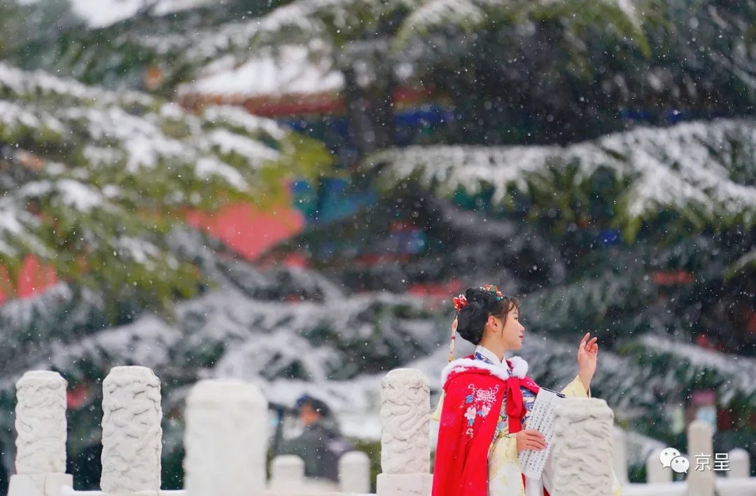 雪花|一场初雪，北京就变成了北平