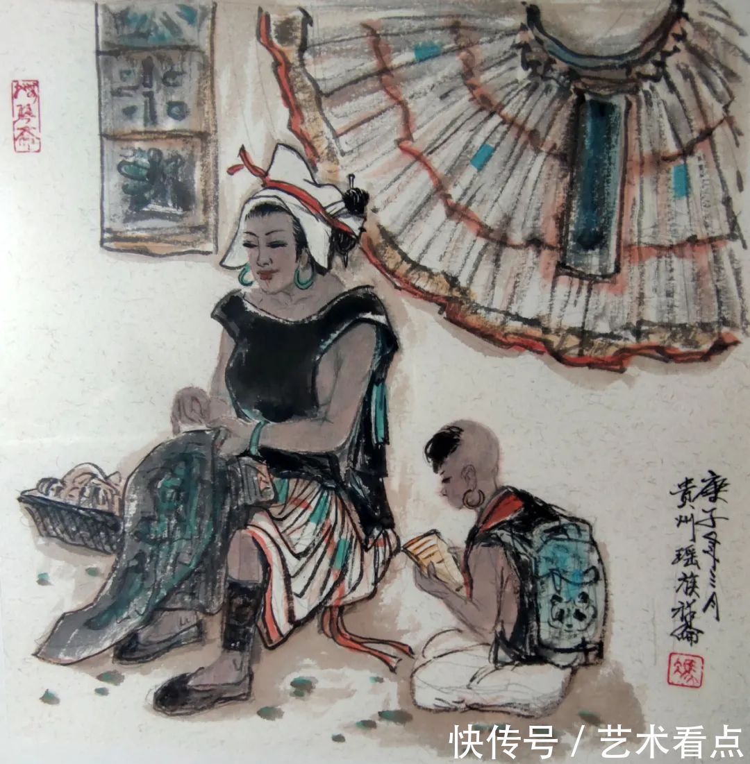 中国美术全集&冯祥伦——德艺双馨人民艺术家