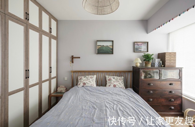 编织带|130㎡三室美式田园风，给你向往的诗意田园生活