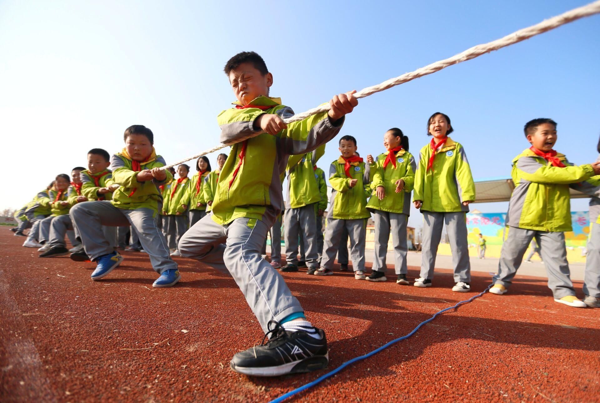 运动大课间健身又快乐|组图| 快乐