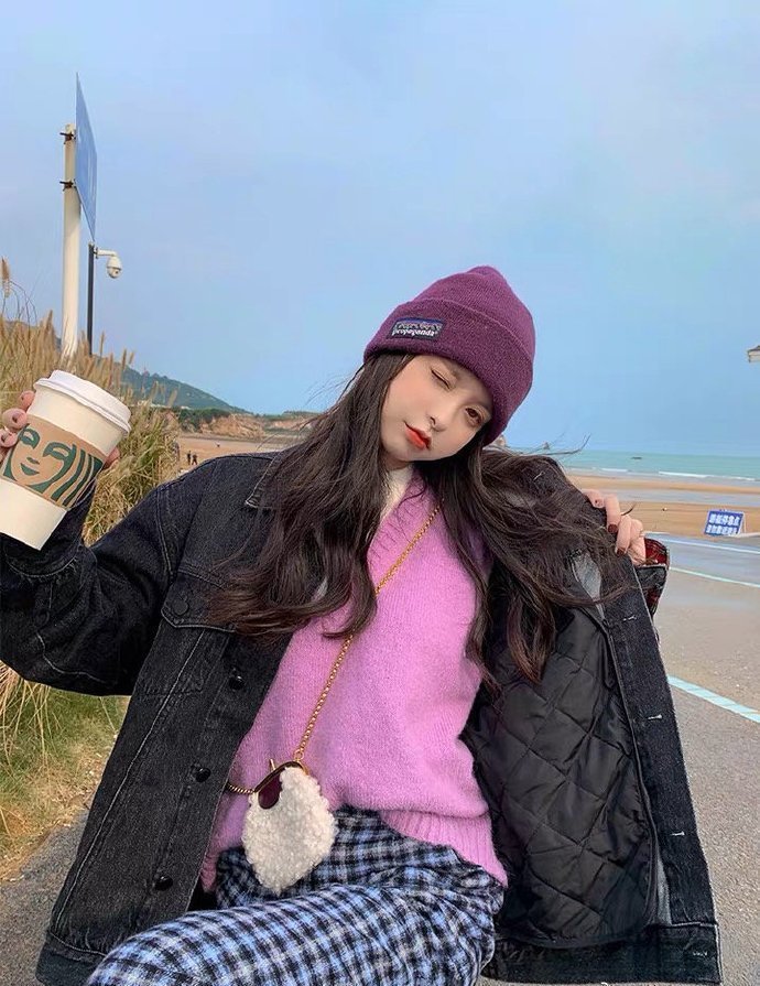 超级|一看就很有气质的女孩穿搭, 超级适合凹起造型