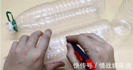 一双筷子|塑料瓶上粘一双筷子,放在厨房里很实用,回家试一试