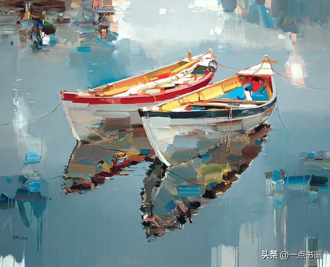 科特&他的绘画是光与色的交响乐,充满着前卫和时尚