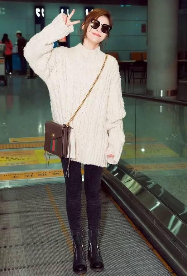  显高|裤子+短靴这样穿，竟然比170的妹纸还显高！