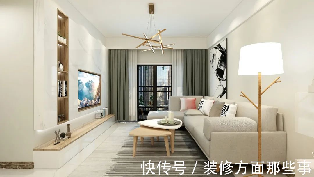 电视背景墙|拯救客厅空间格局,电视柜这样设计,撑起家居颜值半边天!