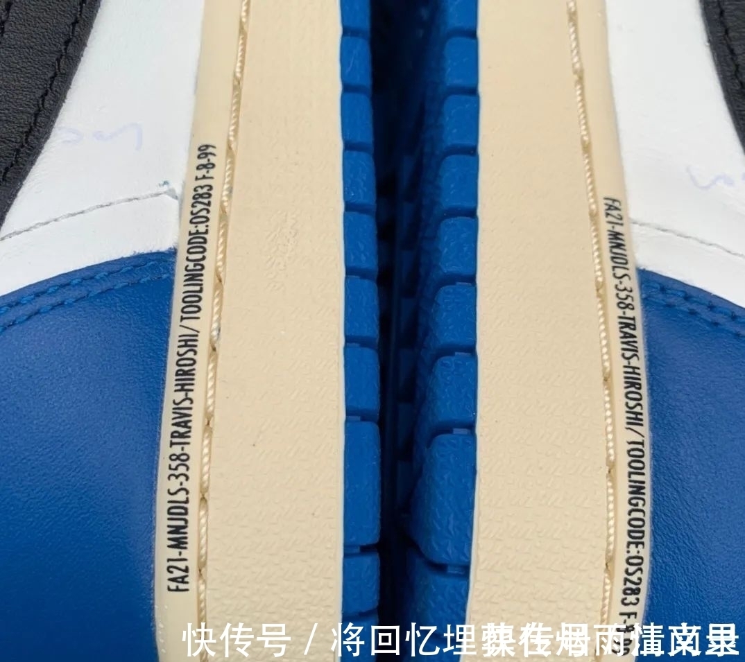 正品 藤原浩倒钩闪电aj1最强横向对比测评 中底拉邦皮料剪裁差的是正?