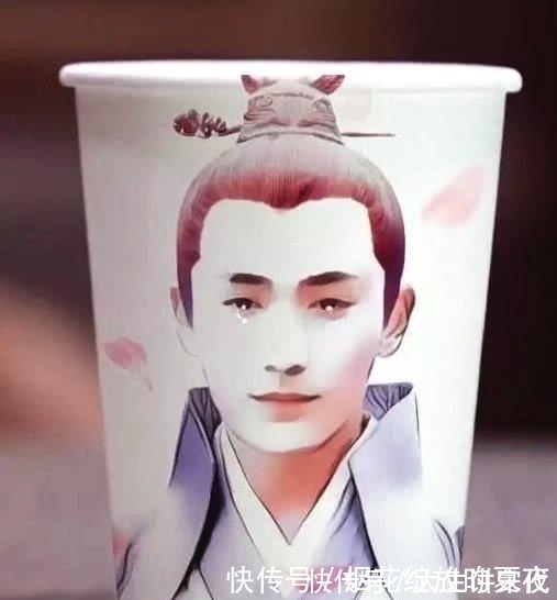 赵丽颖|美术生在纸杯上画赵丽颖,本以为没什么特别,倒上水后网友给跪了