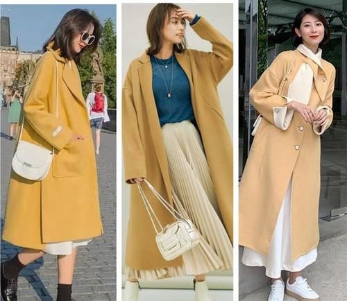 大衣只有黑白灰？过年穿这些颜色的大衣你就赢了！