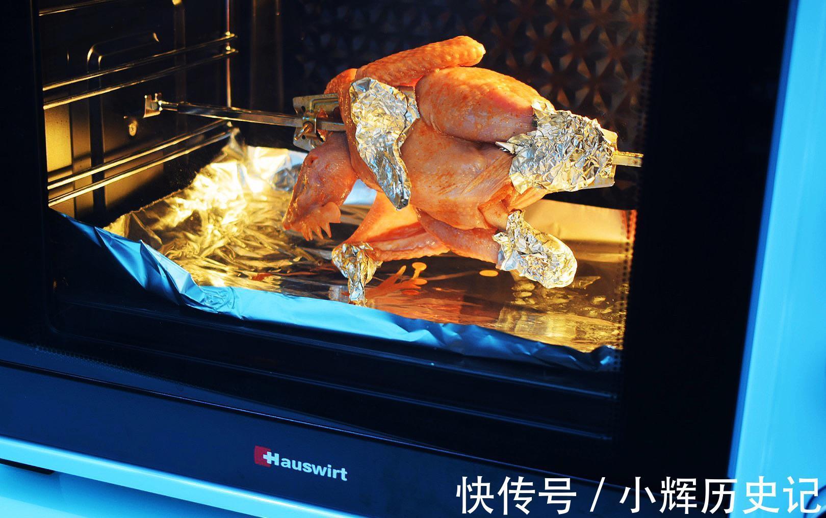 保鲜袋儿|奥尔良烤全鸡，香酥美味，干净健康